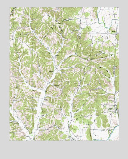 Aspen Hill, TN USGS Topographic Map