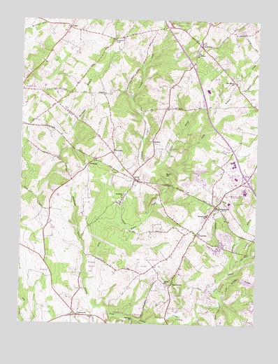 Germantown, MD USGS Topographic Map