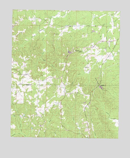 Gholson, MS USGS Topographic Map