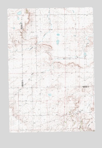 Gibson, MT USGS Topographic Map