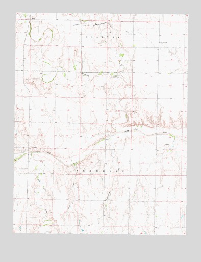 Gibson Creek, KS USGS Topographic Map