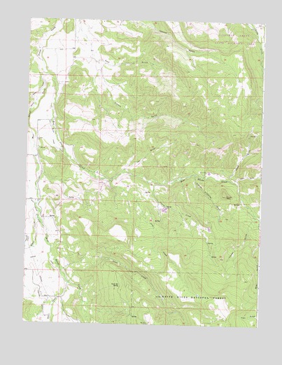 Gibson Gulch, CO USGS Topographic Map