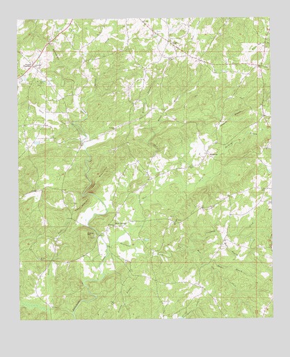 Gibsonville, AL USGS Topographic Map