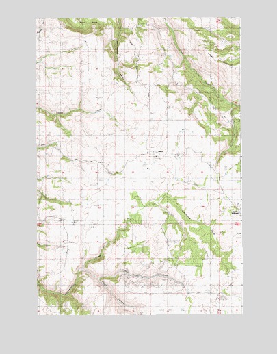 Gifford, ID USGS Topographic Map