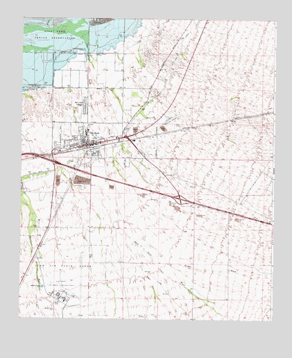 Gila Bend, AZ USGS Topographic Map