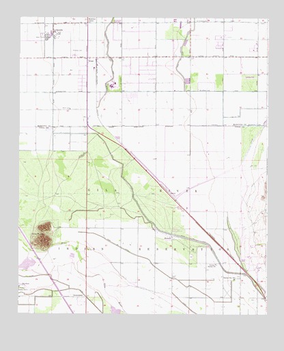Gila Butte, AZ USGS Topographic Map