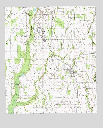 Gilbert, LA USGS Topographic Map