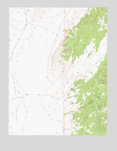 Gilbert Creek SE, NV USGS Topographic Map