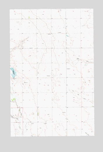 Gildford NE, MT USGS Topographic Map