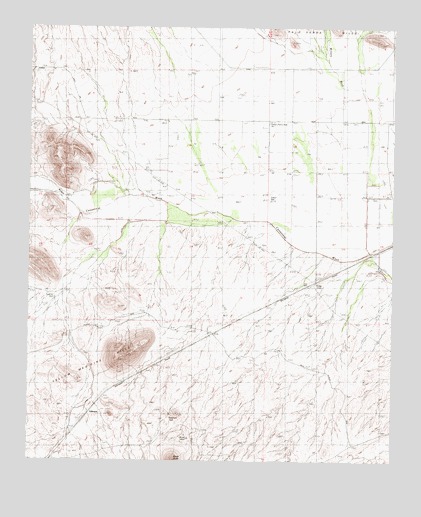 Gillespie, AZ USGS Topographic Map