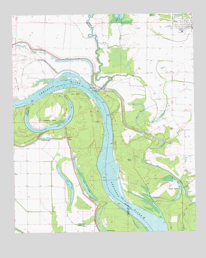 Gillett, AR USGS Topographic Map