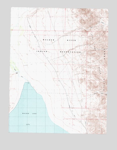 Gillis Canyon, NV USGS Topographic Map