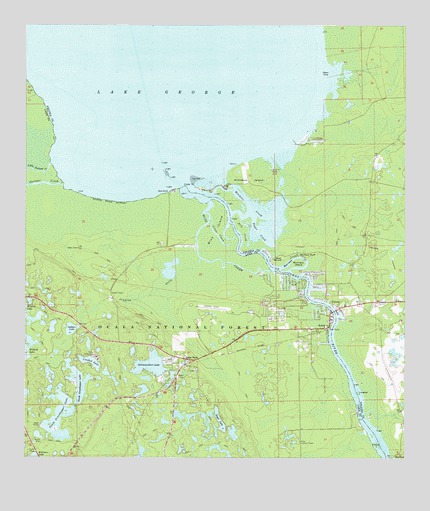 Astor, FL USGS Topographic Map