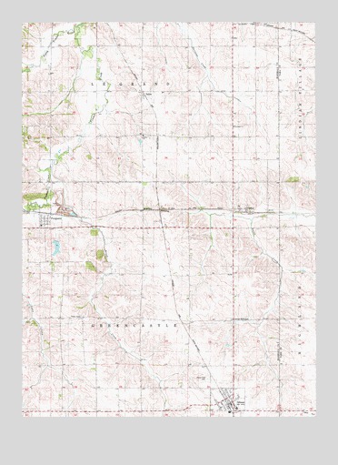 Gilman, IA USGS Topographic Map