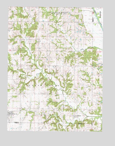 Gilman City East, MO USGS Topographic Map