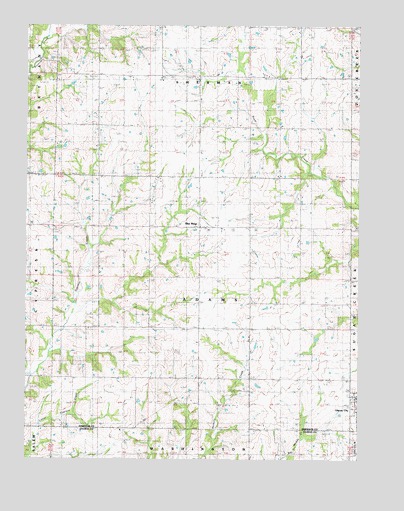Gilman City West, MO USGS Topographic Map