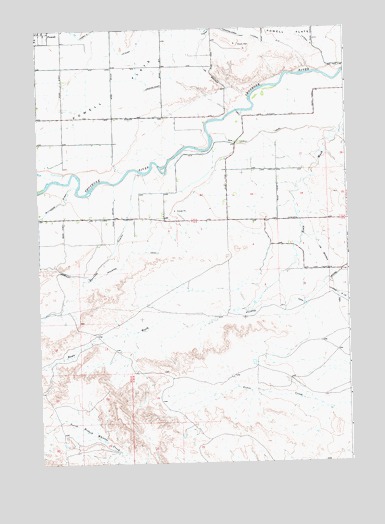 Gilmore Hill NW, WY USGS Topographic Map