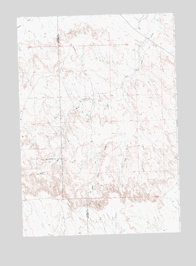 Gilmore Hill SE, WY USGS Topographic Map