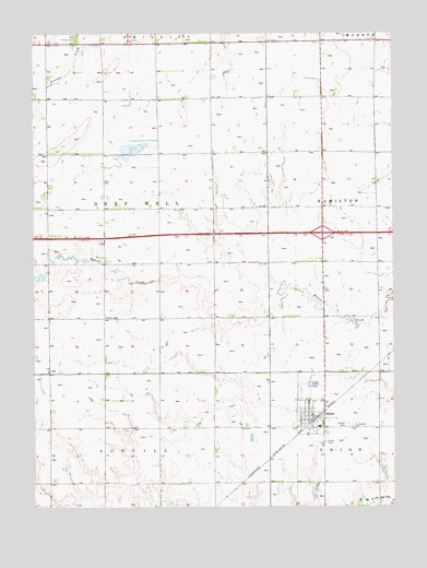 Giltner, NE USGS Topographic Map