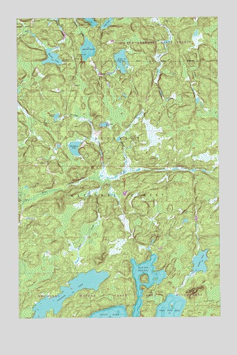 Astrid Lake, MN USGS Topographic Map