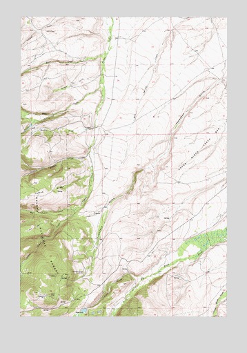 Gipsy Lake, MT USGS Topographic Map