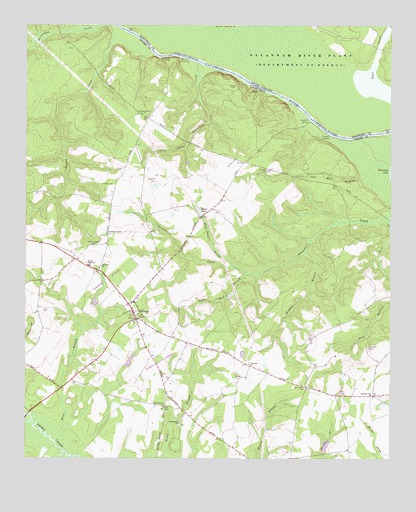 Girard, GA USGS Topographic Map
