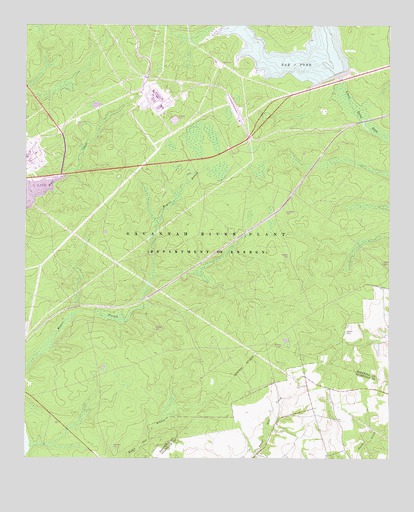 Girard NE, SC USGS Topographic Map
