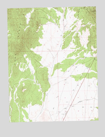 Giroux Wash, NV USGS Topographic Map