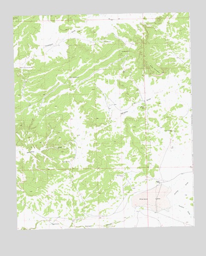 Atarque Lake, NM USGS Topographic Map