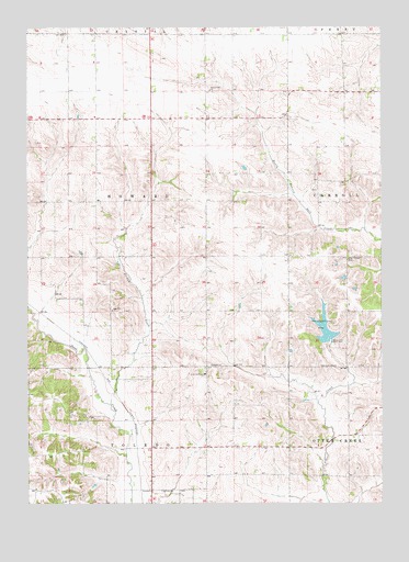 Gladbrook SE, IA USGS Topographic Map