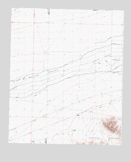 Gladden, AZ USGS Topographic Map