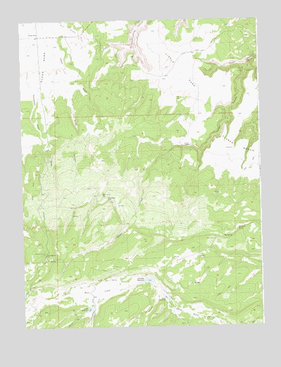 Glade Park, CO USGS Topographic Map