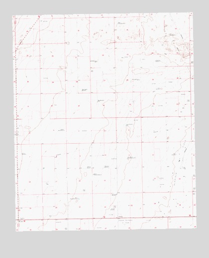 Gladiola, NM USGS Topographic Map