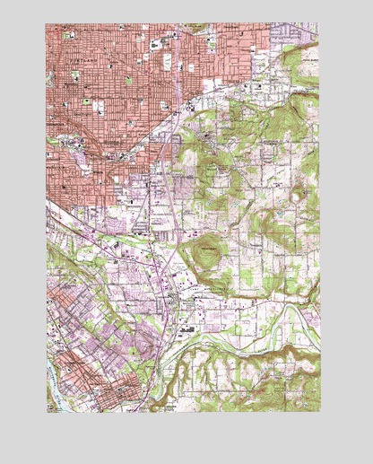 Gladstone, OR USGS Topographic Map