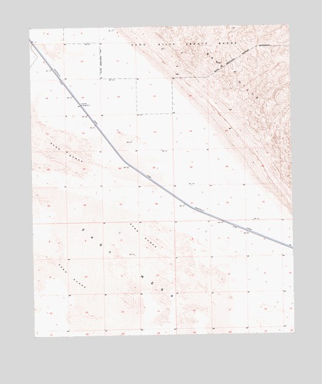 Glamis SE, CA USGS Topographic Map