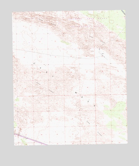 Glamis SW, CA USGS Topographic Map