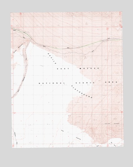 Glasgow, CA USGS Topographic Map