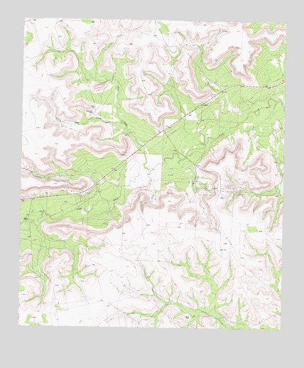 Glass Ranch, TX USGS Topographic Map