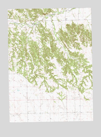 Glen, NE USGS Topographic Map