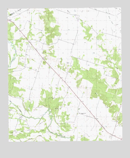 Ater, TX USGS Topographic Map