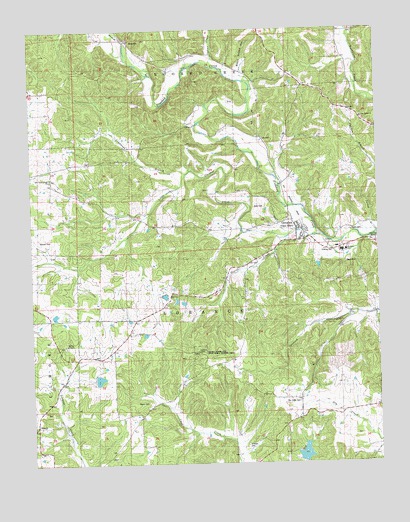 Glenallen, MO USGS Topographic Map