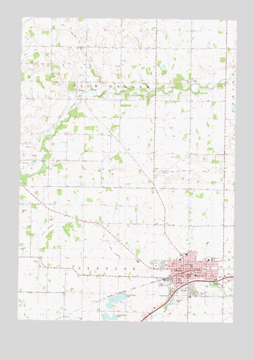 Glencoe, MN USGS Topographic Map