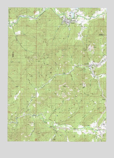 Glendale, OR USGS Topographic Map