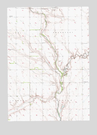 Glendale Colony, SD USGS Topographic Map