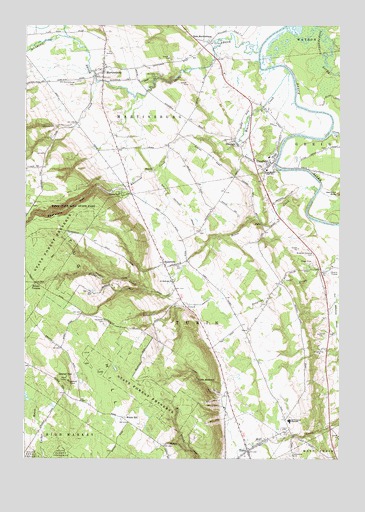 Glenfield, NY USGS Topographic Map