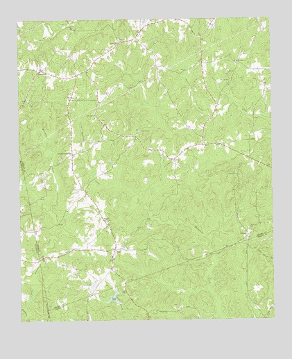 Glenn, GA USGS Topographic Map