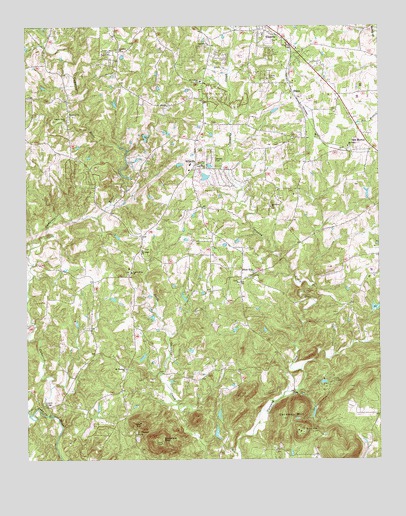 Glenola, NC USGS Topographic Map