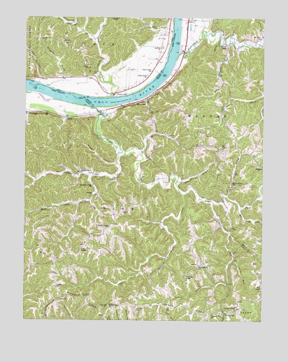 Glenwood, WV USGS Topographic Map