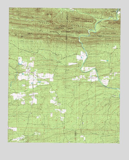 Athens, AR USGS Topographic Map