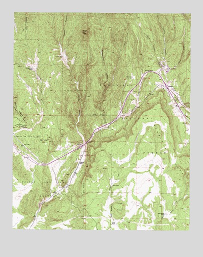 Glorieta, NM USGS Topographic Map